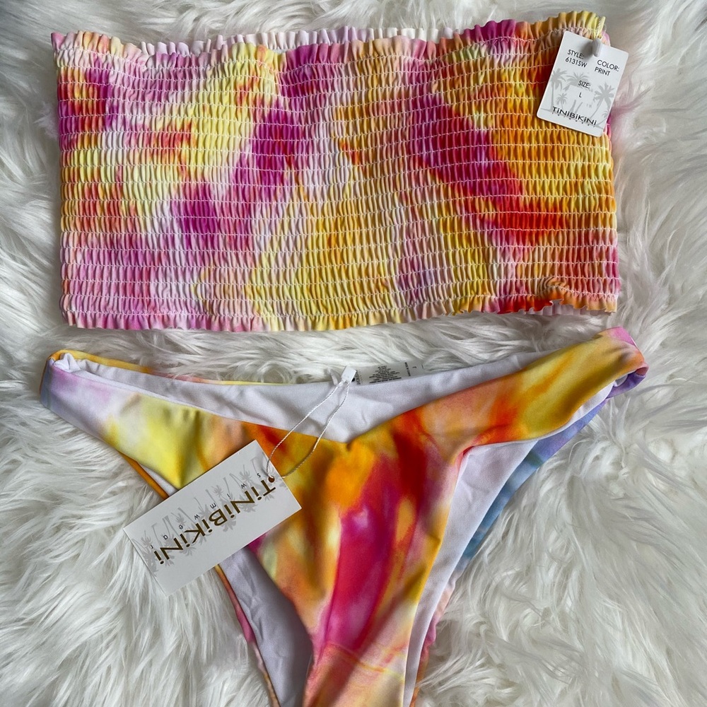 Fashion Nova tie-dye bikini